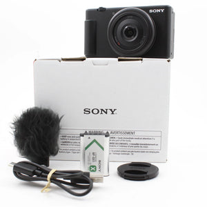 * OPEN BOX EXCELLENT * Sony ZV-1F Vlogging Camera (Black) at PROCAM | procam.com