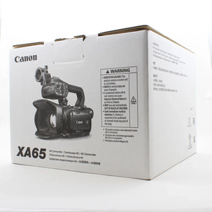 * OPEN BOX EXCELLENT * Canon XA65 Professional UHD 4K Camcorder at PROCAM | procam.com