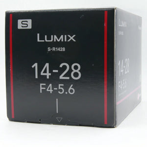 * OPEN BOX EXCELLENT * Panasonic Lumix S 14-28mm f/4-5.6 MACRO Lens (Leica L-Mount) at PROCAM | procam.com