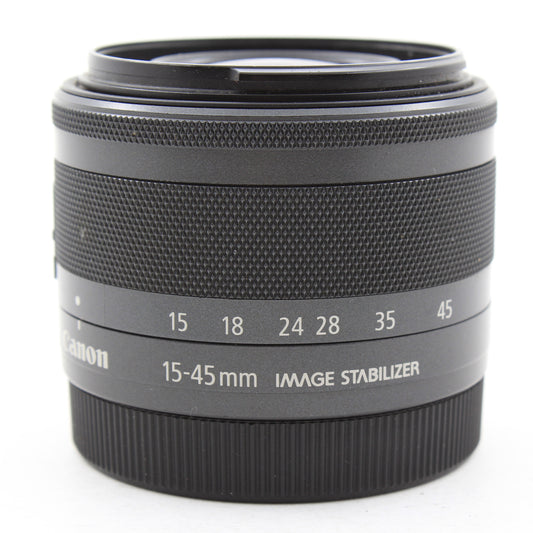 * USED * Canon EF-M 15-45mm f/33.5-6.3 IS STM Lens