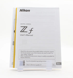 * OPEN BOX GOOD * Nikon Zf Mirrorless Camera (Silver & Cognac Brown) at PROCAM | procam.com