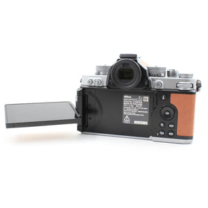 * OPEN BOX GOOD * Nikon Zf Mirrorless Camera (Silver & Cognac Brown) at PROCAM | procam.com