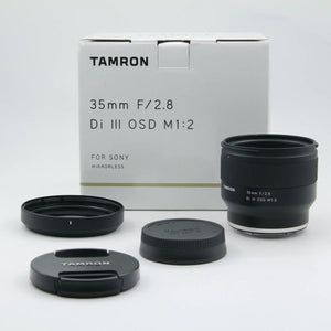 * OPEN BOX EXCELLENT * Tamron 35mm f/2.8 Di III OSD M 1:2 Lens for Sony E at PROCAM | procam.com