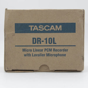 * OPEN BOX EXCELLENT * Tascam DR-10L Digital Audio Recorder with Lavalier Mic at PROCAM | procam.com