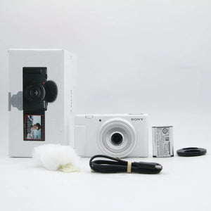 * OPEN BOX GOOD * Sony ZV-1F Vlogging Camera (White) at PROCAM | procam.com