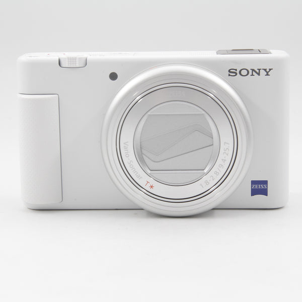 *** OPEN BOX FAIR *** Sony ZV-1 Digital Camera (White) NO BOX with GOPRO CASE