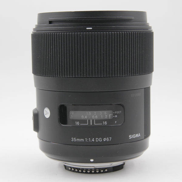 *** DEMO *** Sigma 35mm f/1.4 DG HSM Art Lens for Nikon F