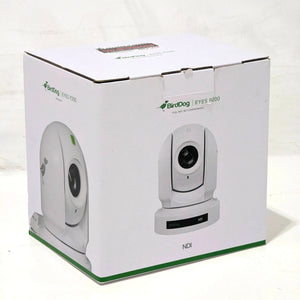 * DEMO * BirdDog Eyes P200 1080p Full NDI PTZ Camera (White) with PTZ Keyboard at PROCAM | procam.com