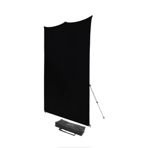 Westcott X-Drop Pro Fabric Backdrop Kit (Rich Black, 8 x 8') at PROCAM | procam.com