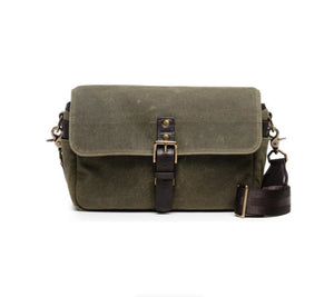 ONA Bowery Canvas Camera Bag (Olive) at PROCAM | procam.com