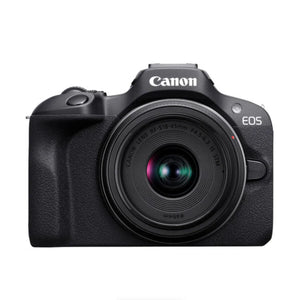 Canon EOS R100 Mirrorless Camera with RF-S 18-45mm f/4.5-6.3 IS STM Lens and RF-S 55-210mm f/5-7.1 IS STM Lens Kit at PROCAM | procam.com
