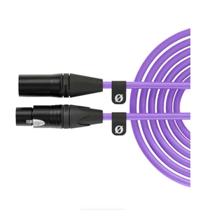 RODE XLR Male to Female Cable - 19.7' (Purple) at PROCAM | procam.com