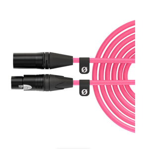 RODE XLR Male to Female Cable - 19.7' (Pink) at PROCAM | procam.com