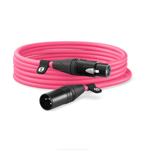 RODE XLR Male to Female Cable - 19.7' (Pink) at PROCAM | procam.com