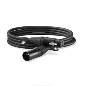 RODE XLR Male to Female Cable - 9.8' (Black) at PROCAM | procam.com