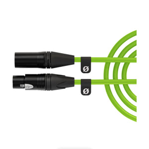 RODE XLR Male to Female Cable - 9.8' (Green) at PROCAM | procam.com