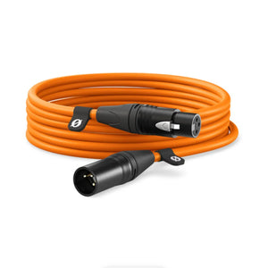 RODE XLR Male to Female Cable - 19.7' (Orange) at PROCAM | procam.com