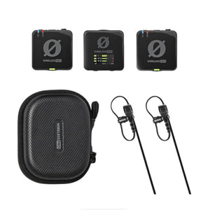 RODE Wireless PRO 2-Person Clip-On Wireless Microphone System/Recorder with Lavaliers (2.4 GHz) at PROCAM | procam.com