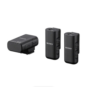 Sony ECM-W3 2-Person Wireless Microphone System with Multi Interface Shoe at PROCAM | procam.com