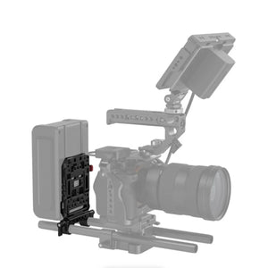 SmallRig V-Lock Battery Plate with 15mm Rod Clamp & Adjustable Arm at PROCAM | procam.com