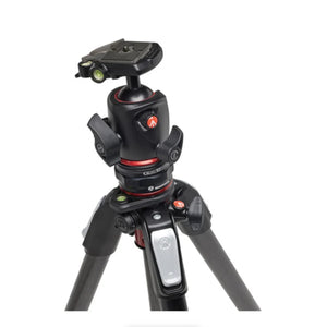 Manfrotto MT055CXPRO4 Carbon Fiber Tripod with MHXPRO-BHQ2 XPRO Ball Head & Move Quick Release Kit at PROCAM | procam.com
