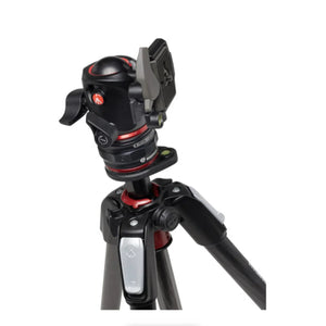 Manfrotto MT055CXPRO4 Carbon Fiber Tripod with MHXPRO-BHQ2 XPRO Ball Head & Move Quick Release Kit at PROCAM | procam.com