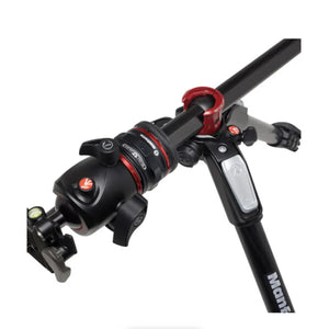 Manfrotto MT055CXPRO4 Carbon Fiber Tripod with MHXPRO-BHQ2 XPRO Ball Head & Move Quick Release Kit at PROCAM | procam.com