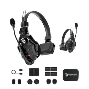 Hollyland Solidcom C1-2S Full-Duplex Wireless DECT Intercom System with 2 Headsets (1.9 GHz) at PROCAM | procam.com