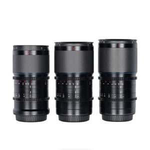 Sirui Sniper f/1.2 Autofocus 3-Lens Kit (Sony E, Black) at PROCAM | procam.com