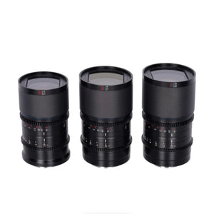 Sirui Sniper f/1.2 Autofocus 3-Lens Kit (Sony E, Black) at PROCAM | procam.com