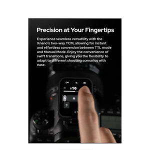 Godox X3 O Touchscreen TTL Wireless Flash Trigger for Olympus/Panasonic at PROCAM | procam.com