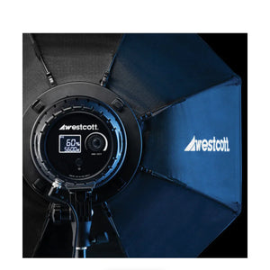 Westcott U60-B Bi-Color 3-Light LED Monolight Kit with 22" Octabox (3-Light Kit) at PROCAM | procam.com