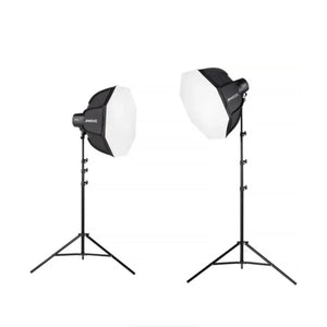 Westcott U60-B Bi-Color 2-Light LED Monolight Kit with 22" Octabox (2-Light Kit) at PROCAM | procam.com