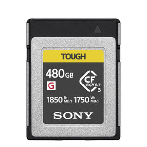 Sony CFexpress Type B TOUGH Memory Card - 480GB at PROCAM | procam.com