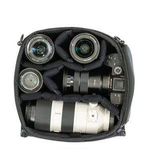 WANDRD PRVKE 21L v2 Photo Backpack and Camera Cube Bundle (Black) at PROCAM | procam.com