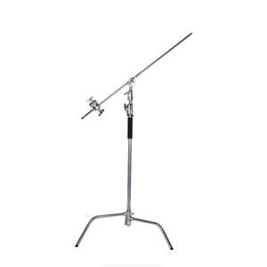 Sirui C-Stand Kit with Boom Arm, Casters and Sandbag (Chrome) - 10.5' at PROCAM | procam.com