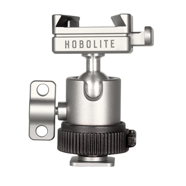 Hobolite V-Mount Quick Lock Ballhead Cold Shoe Adapter