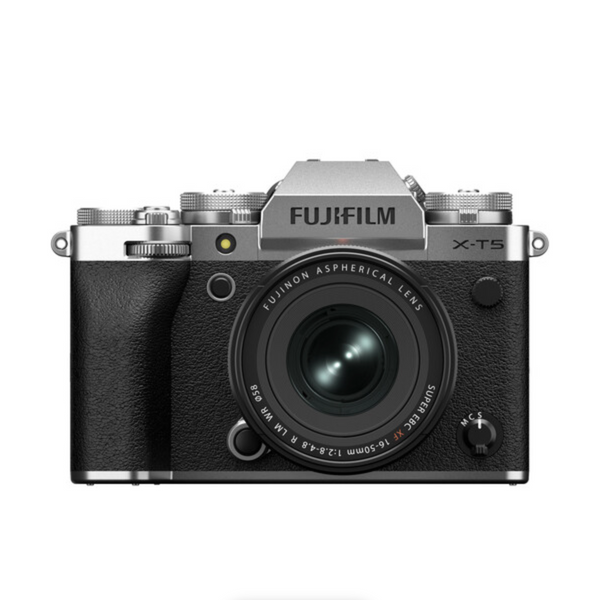 FUJIFILM X-T5 Mirrorless Camera with XF 16-50mm f/2.8-4.8 Lens (Silver)