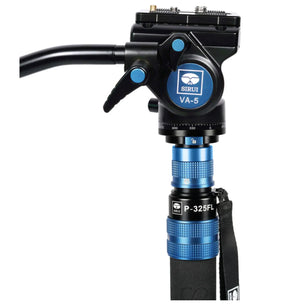 Sirui P-325FL 5-Section Carbon Fiber Monopod with VA-5 Compact Video Head at PROCAM | procam.com
