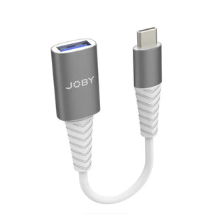 JOBY USB-C to USB-A 3.0 Adapter (Space Grey) at PROCAM | procam.com