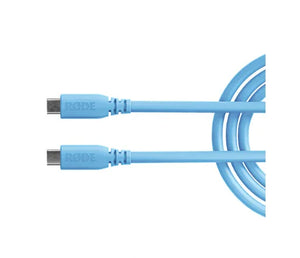 RODE SC27 SuperSpeed USB-C to USB-C Cable (Blue, 6.6') at PROCAM | procam.com