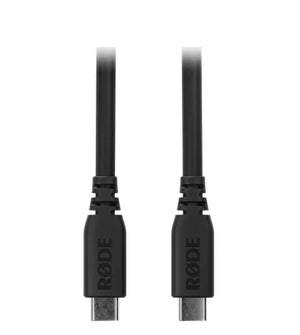 RODE SC27 SuperSpeed USB-C to USB-C Cable (Black, 6.6') at PROCAM | procam.com