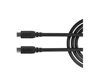 RODE SC27 SuperSpeed USB-C to USB-C Cable (Black, 6.6') at PROCAM | procam.com