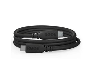 RODE SC27 SuperSpeed USB-C to USB-C Cable (Black, 6.6') at PROCAM | procam.com