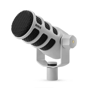 RODE PodMic Dynamic Podcasting Microphone (White) at PROCAM | procam.com