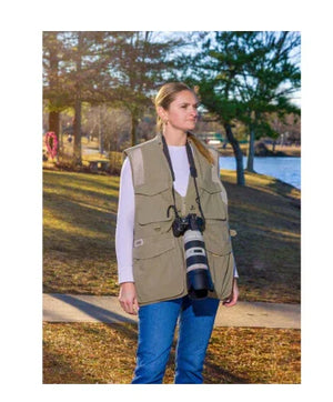 Domke PhoTOGS Vest (X-Large, Sand) at PROCAM | procam.com