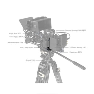 SmallRig Compact V-Mount Battery Mounting System at PROCAM | procam.com
