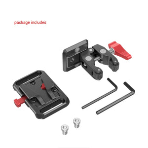 SmallRig Mini V-Lock Battery Plate with Claw-Shaped Clamp at PROCAM | procam.com