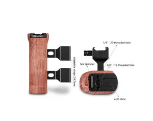SmallRig Wooden Side Handle with NATO Clamp at PROCAM | procam.com