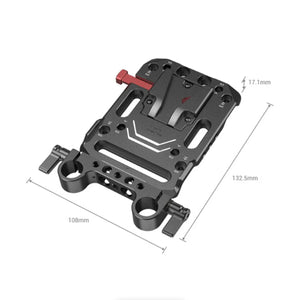 SmallRig V-Lock Battery Plate with 15mm LWS Rod Clamp at PROCAM | procam.com